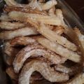 El cooksnap de Flavia Aragon cuando hizo Churros rellenos.