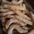 El cooksnap de Flavia Aragon cuando hizo Churros rellenos.