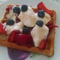 El cooksnap de LuBelen cuando hizo Waffles.