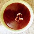 il Erica Barbero quando ha preparato Vellutata di barbabietola rossa