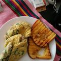 jjmondesi's cooksnap of when they made Omelette in bag.