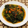 Cooksnap dari DJ. Ana untuk resep Plecing daun ubi jalar mak nyozzzz 😋😋😋😋