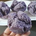 Cooksnap dari Trisnawati Maria untuk resep Kue Mangkok Ubi Ungu