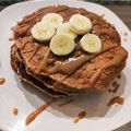 Cooksnap από Γεωργία Τρικοίλη στη συνταγή Pancakes μπανάνας με σως καραμέλας