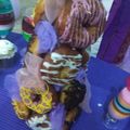 کوک اسنپ گل نرگس بعد از امتحان کردن 🥯دونات🥯.