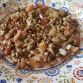 El cooksnap de Marisa Marcos Ortega. cuando hizo Ensalada de lentejas con parmesano.