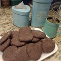El cooksnap de Ariana Manzi cuando hizo Galletitas de choco con harina de garbanzos.