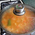 El cooksnap de Brayn Perez cuando hizo Arroz a la mexicana.