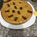 El cooksnap de Lay Contreras cuando hizo Torta de mazorca.