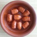El cooksnap de Benalmádena cuando hizo Chorizos al vino.