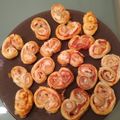 El cooksnap de Amanda Wandapanda cuando hizo Palmeritas de jamón y queso.
