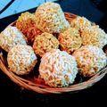 Poonam Singh's cooksnap of when they made મમરા ના લાડુ (Mamra Ladoo Recipe in Gujarati).