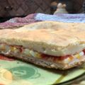 El cooksnap de Romina Sarutte Correa cuando hizo Torta de fiambre licuada.