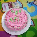 Cooksnap dari Rika Rama untuk resep Simple Birthday Cake with base Nutricake