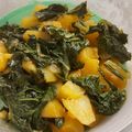 El cooksnap de Sari Mona cuando hizo Acelgas con patata (Thermomix).