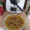 El cooksnap de Monica cuando hizo Crep con manzana.