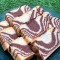 Cooksnap dari Dean Phie untuk resep Marble Cake || Zebra Cake Putih Telur