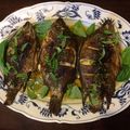 Hobby Horseman's cooksnap of when they made Whole tilapia in herbs and garlic.