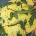 amit's cooksnap of when they made Dhokla.