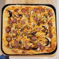 Cooksnap dari Harashtah untuk resep #42 Roti Pizza (dipanggang dengan oven tangkring)