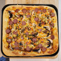 Cooksnap dari Harashtah untuk resep #42 Roti Pizza (dipanggang dengan oven tangkring)