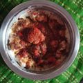 Anshi Seth का कुकस्नैप जब उन्होंने दही भल्ले (dahi bhalle recipe in Hindi) बनाया था।