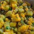 Hema Wane's cooksnap of when they made काशी फळाची भाजी (Kashi Falachi Bhaji Recipe In Marathi).