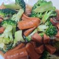 Cooksnap dari Faiza Yahya untuk resep Tumis brokoli sosis