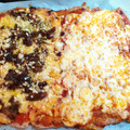 El cooksnap de Rocío TN cuando hizo Pizza con base de pollo.