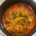 Cooksnap Nerdiya X semasa beliau membuat Sambal Sardin Goreng Cili Api Kentang.