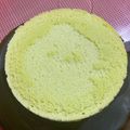 Cooksnap dari tari untuk resep Cake Chiffon Pandan Kukus
