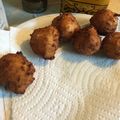 Mike Hutchinson's cooksnap of when they made Left over mashed potato patties.