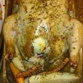debra.flanders1's cooksnap of when they made WHOLE BAKE CHICKEN WITH POTATOES AND CARROTS.