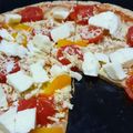 Cooksnap από Harley στη συνταγή Αραβική 🍕 ολικής άλεσης με τυριά & λαχανικά ❤