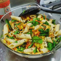El cooksnap de Eliss cuando hizo Ensalada de pastas.