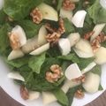 El cooksnap de Marieta cuando hizo Ensalada de Espinacas y Pera.