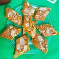  Zeenat Khan's cooksnap of when they made Besan Burfi (made with gram flour, Milk powder & condensed milk).