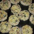 El cooksnap de Mariana Robiolio cuando hizo Tarteletas de cebolla y queso.