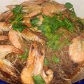 รูป Cooksnap ของ Jiratchaya P. เมื่อเขาทำ กุ้งอบวุ้นเส้น