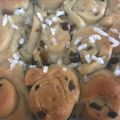 El cooksnap de Daniela Burgos cuando hizo Torta De Bollos.