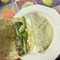 El cooksnap de Mireia Pelaez Rubio cuando hizo Tortilla rellena de champiñones y queso fresco.