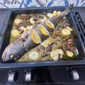 El cooksnap de Rodin cuando hizo Corvina al horno.