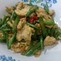 Cooksnap dari Diyan Ummu iskhoyas untuk resep Telur Buncis Orak-Arik