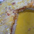 El cooksnap de Daniela Russe cuando hizo Pizza súper esponjosa, líquida y alta.