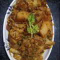Sneha jha का कुकस्नैप जब उन्होंने गोभी, आलू, मटर की सब्ज़ी (Gobhi aloo matar ki sabzi recipe in hindi) बनाया था।