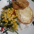 Cooksnap dari Amelia Puteri untuk resep Sawi hijau jagung manis