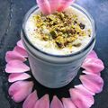 Diksha 's cooksnap of when they made Rose Almond Lassi.