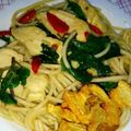รูป Cooksnap ของ คุณครู มีเกียรติ เวสารัช (ครูต้นดนตรี) เมื่อเขาทำ สปาเกตตี ซอสมะเขือเทศอกไก่สับ