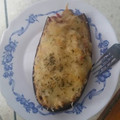 El cooksnap de virginia cuando hizo Berenjenas rellenas de pimientos.
