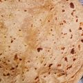 Farzana Memon 's cooksnap of when they made Ghar ki roti.